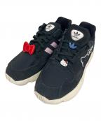 adidas×HELLO KITTYアディダス×ハローキティ）の古着「スニーカー Falcon」｜ブラック