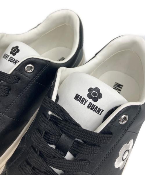 MARY QUANT（マリークヮント）MARY QUANT (マリークヮント) ローカットスニーカー ブラック サイズ:Lの古着・服飾アイテム