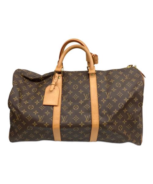 LOUIS VUITTON（ルイ ヴィトン）LOUIS VUITTON (ルイ ヴィトン) トラベルバッグ キーポル50 モノグラム ブラウンの古着・服飾アイテム