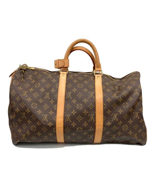 LOUIS VUITTON（ルイ ヴィトン）LOUIS VUITTON (ルイ ヴィトン) トラベルバッグ キーポル50 モノグラム ブラウンの古着・服飾アイテム