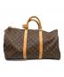 LOUIS VUITTON (ルイ ヴィトン) トラベルバッグ キーポル50 モノグラム ブラウン：90000円