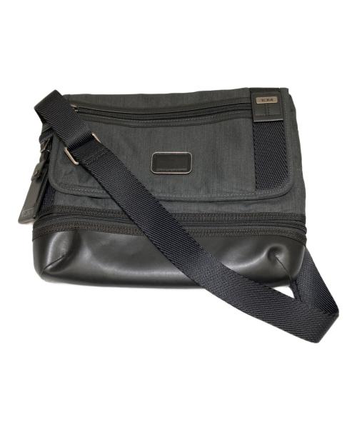 TUMI（トゥミ）TUMI (トゥミ) ショルダーバッグ ブラック×グレーの古着・服飾アイテム