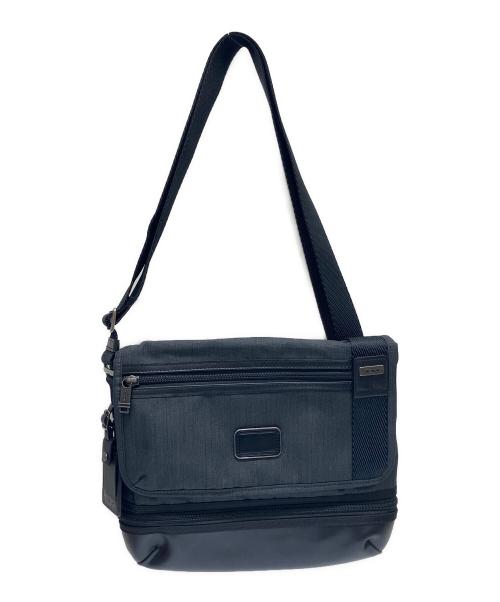 TUMI（トゥミ）TUMI (トゥミ) ショルダーバッグ ブラック×グレーの古着・服飾アイテム