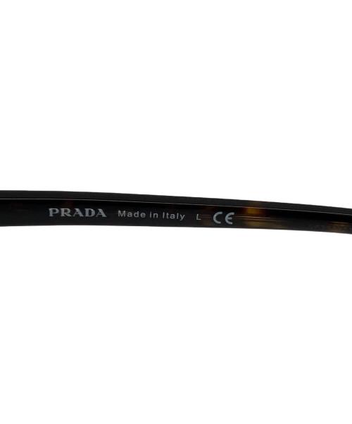 PRADA（プラダ）PRADA (プラダ) サングラス ブラウン×ブラックの古着・服飾アイテム