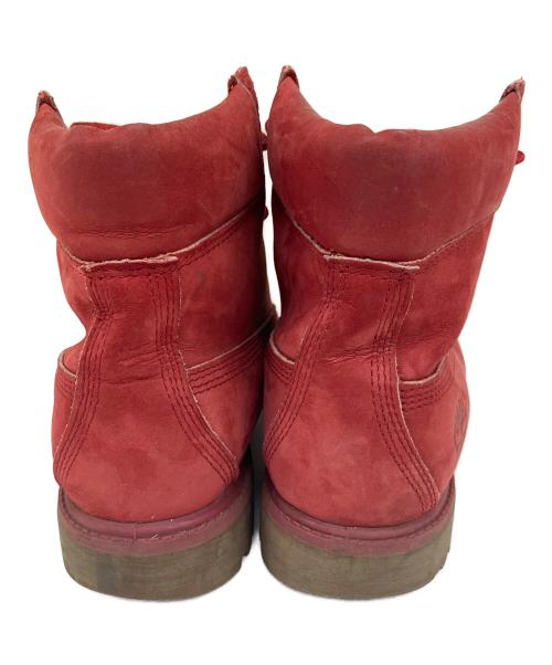 Timberland（ティンバーランド）Timberland (ティンバーランド) 6インチブーツ レッド サイズ:8 1/2の古着・服飾アイテム
