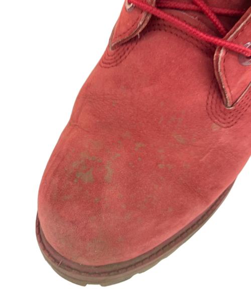 Timberland（ティンバーランド）Timberland (ティンバーランド) 6インチブーツ レッド サイズ:8 1/2の古着・服飾アイテム