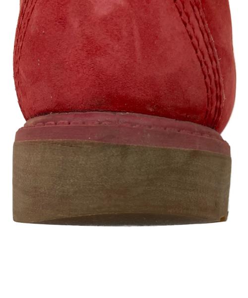 Timberland（ティンバーランド）Timberland (ティンバーランド) 6インチブーツ レッド サイズ:8 1/2の古着・服飾アイテム