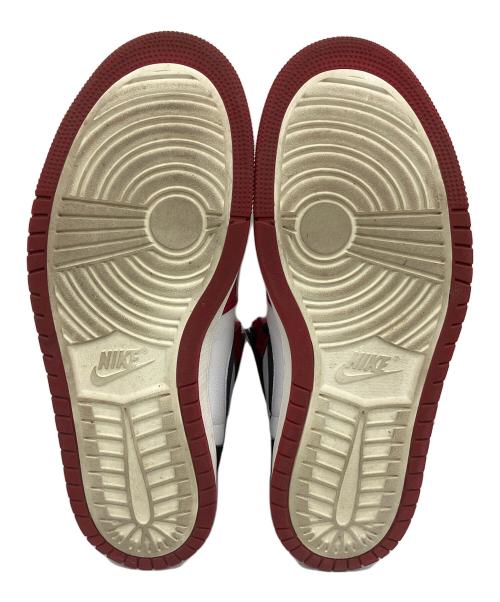 NIKE（ナイキ）NIKE (ナイキ) AIR JORDAN 1 RETRO HIGH OG レッド×ホワイト サイズ:29の古着・服飾アイテム
