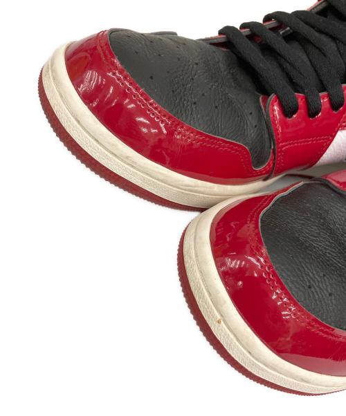 NIKE（ナイキ）NIKE (ナイキ) AIR JORDAN 1 RETRO HIGH OG レッド×ホワイト サイズ:29の古着・服飾アイテム