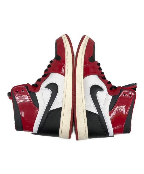 NIKE（ナイキ）NIKE (ナイキ) AIR JORDAN 1 RETRO HIGH OG レッド×ホワイト サイズ:29の古着・服飾アイテム