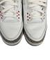 中古・古着 NIKE (ナイキ) AIR JORDAN 3 RETRO（エアジョーダン3レトロ） ホワイト×レッド サイズ:29：15000円