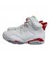 NIKE (ナイキ) AIR JORDAN 6 RETRO（エアジョーダン6レトロ） ホワイト×レッド サイズ:29：18000円