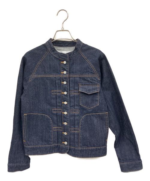si-si-si（スースースー）si-si-si (スースースー) デニムジャケット インディゴ サイズ:36の古着・服飾アイテム