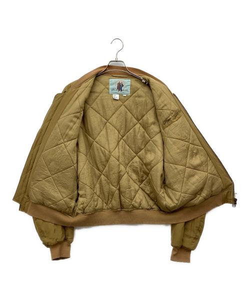 AVIREX（アヴィレックス）AVIREX (アヴィレックス) スーベニアジャケット ベージュ サイズ:Lの古着・服飾アイテム