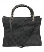 GUCCIグッチ）の古着「ハンドバッグ」｜ブラック