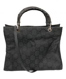 GUCCI（グッチ）の古着「ハンドバッグ」｜ブラック