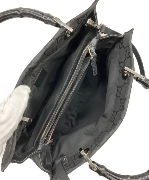 GUCCI（グッチ）GUCCI (グッチ) ハンドバッグ ブラックの古着・服飾アイテム