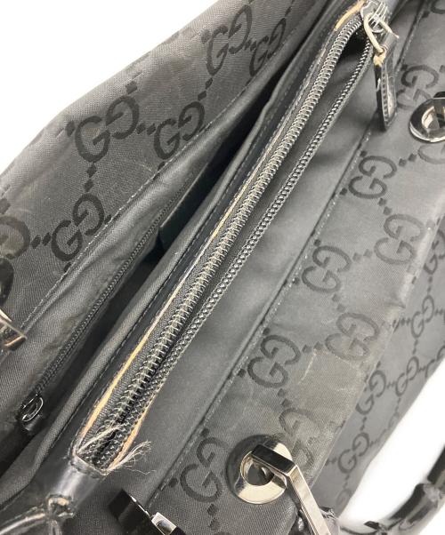 GUCCI（グッチ）GUCCI (グッチ) ハンドバッグ ブラックの古着・服飾アイテム