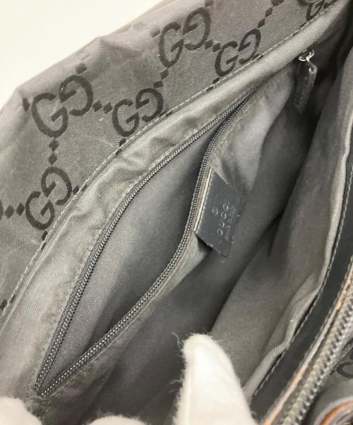 GUCCI（グッチ）GUCCI (グッチ) ハンドバッグ ブラックの古着・服飾アイテム