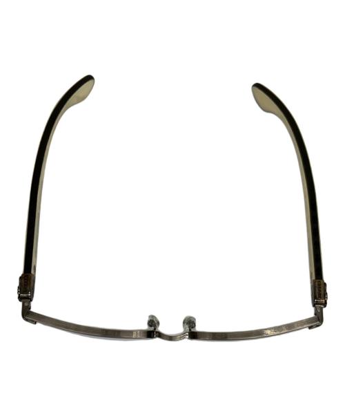 CHROME HEARTS（クロムハーツ）CHROME HEARTS (クロムハーツ) 眼鏡 アイボリー×ブラックの古着・服飾アイテム