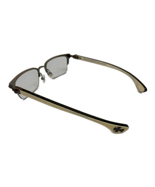 CHROME HEARTS（クロムハーツ）CHROME HEARTS (クロムハーツ) 眼鏡 アイボリー×ブラックの古着・服飾アイテム