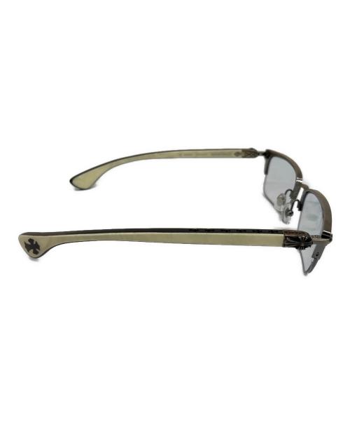 CHROME HEARTS（クロムハーツ）CHROME HEARTS (クロムハーツ) 眼鏡 アイボリー×ブラックの古着・服飾アイテム