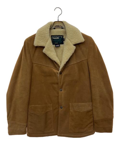 SCHOTT BROS.（ショット）SCHOTT BROS. (ショット) COW SPILIT RANCHER JACKET ブラウン サイズ:36の古着・服飾アイテム