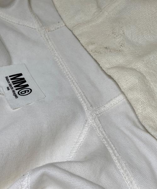 MM6 Maison Margiela（エムエムシックスメゾンマルジェラ）MM6 Maison Margiela (エムエムシックスメゾンマルジェラ) パーカー ホワイト サイズ:Sの古着・服飾アイテム