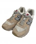 NEW BALANCEニューバランス）の古着「576 MiUK Vintage Sport Pack（ヴィンテージスポーツパック）」｜ベージュ