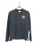 Ron Herman×REIGNING CHAMPロンハーマン×レイニングチャンプ）の古着「ロゴスウェットトレーナー」｜ブラック