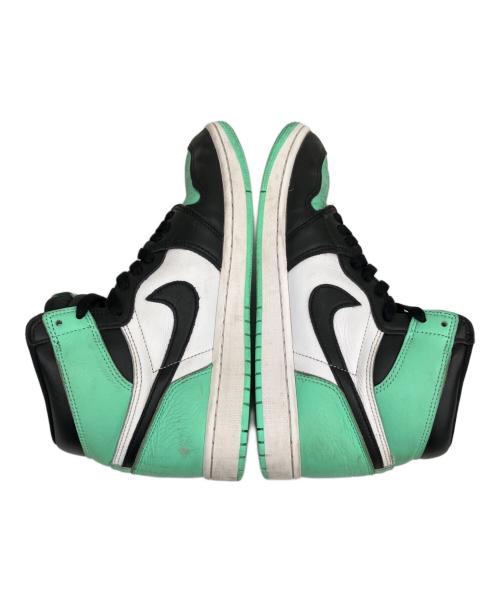 NIKE（ナイキ）NIKE (ナイキ) ハイカットスニーカー グリーン サイズ:27.5の古着・服飾アイテム