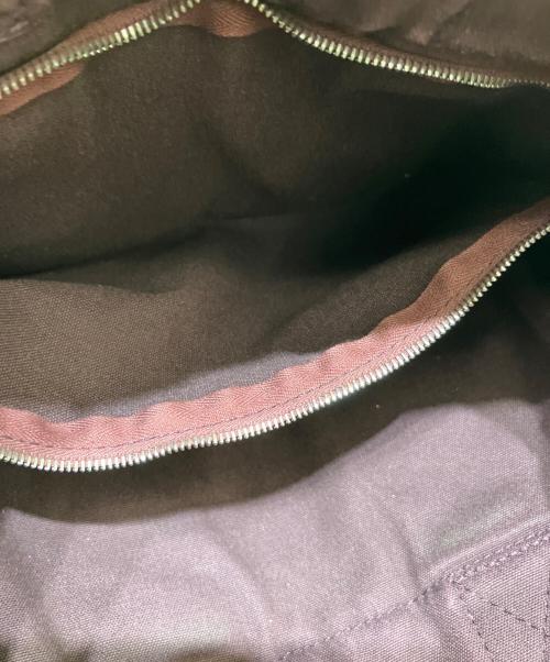 HERMES（エルメス）HERMES (エルメス) フールトゥPM トートバッグ ブラウン×レッドの古着・服飾アイテム
