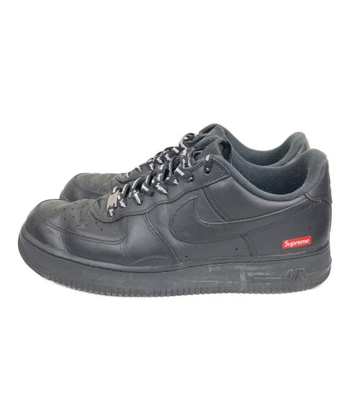 NIKE（ナイキ）NIKE (ナイキ) Supreme (シュプリーム) AIR FORCE 1 LOW(エアフォース1) ブラック サイズ:28.5の古着・服飾アイテム