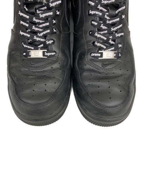 NIKE（ナイキ）NIKE (ナイキ) Supreme (シュプリーム) AIR FORCE 1 LOW(エアフォース1) ブラック サイズ:28.5の古着・服飾アイテム