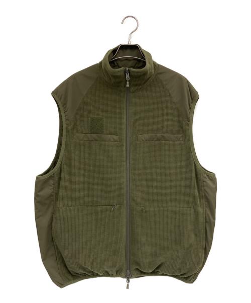 DAIWA PIER39（ダイワ ピア39）DAIWA PIER39 (ダイワ ピア39) TECH REVERSIBLE MIL ECWCS STAND VEST カーキ サイズ:Mの古着・服飾アイテム