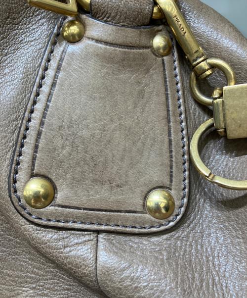 PRADA（プラダ）PRADA (プラダ) トートバッグ ブラウンの古着・服飾アイテム