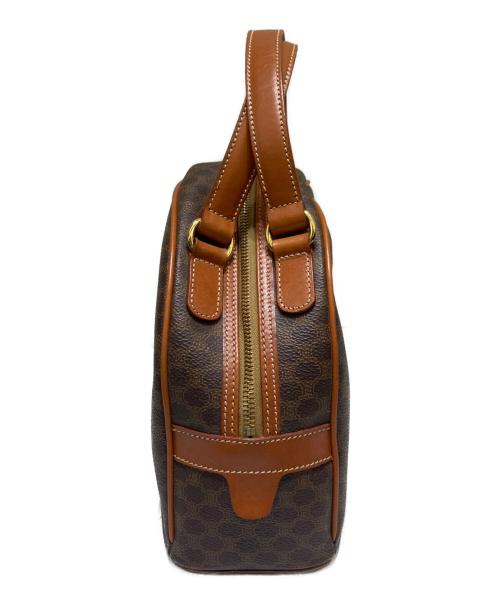CELINE（セリーヌ）CELINE (セリーヌ) マカダム柄ハンドバッグ ブラウンの古着・服飾アイテム