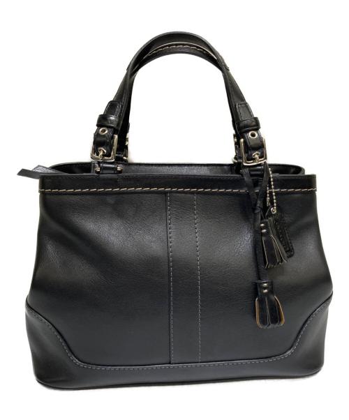 COACH（コーチ）COACH (コーチ) ハンドバッグ ブラックの古着・服飾アイテム
