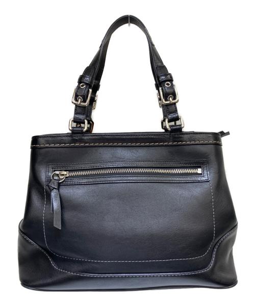 COACH（コーチ）COACH (コーチ) ハンドバッグ ブラックの古着・服飾アイテム