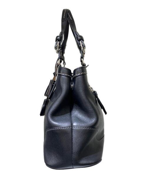 COACH（コーチ）COACH (コーチ) ハンドバッグ ブラックの古着・服飾アイテム