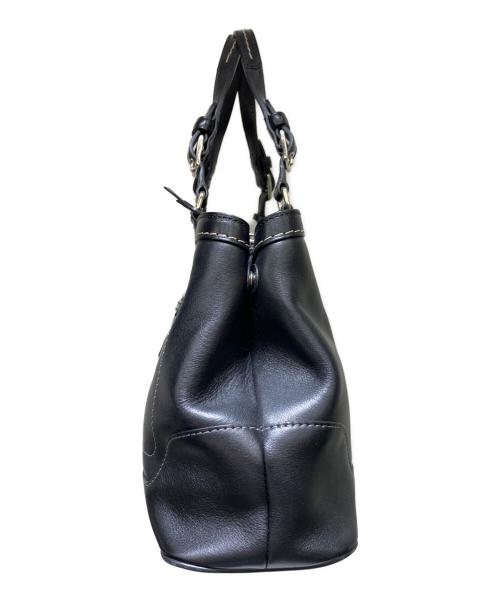 COACH（コーチ）COACH (コーチ) ハンドバッグ ブラックの古着・服飾アイテム