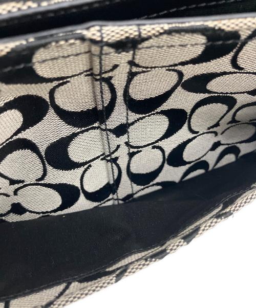 COACH（コーチ）COACH (コーチ) ワンショルダーバッグ シグネチャー グレーの古着・服飾アイテム