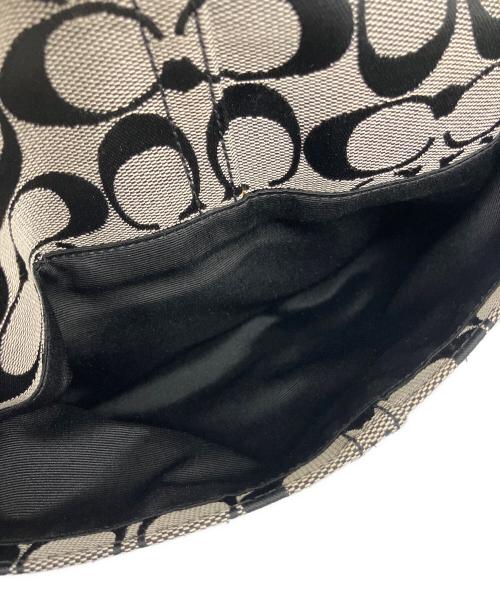 COACH（コーチ）COACH (コーチ) ワンショルダーバッグ シグネチャー グレーの古着・服飾アイテム