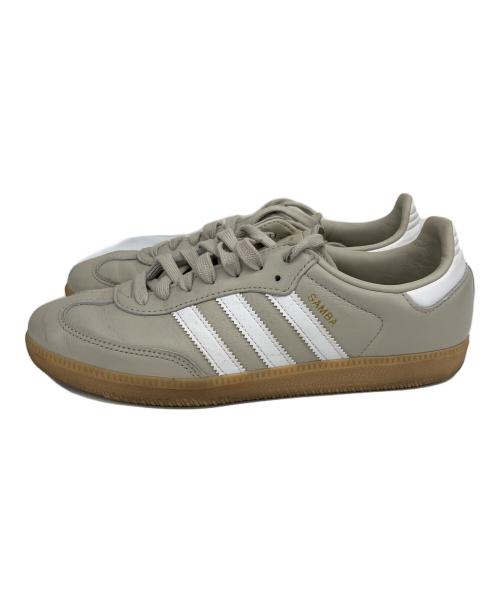 adidas（アディダス）adidas (アディダス) ローカットスニーカー 	Samba OG グレー サイズ:26の古着・服飾アイテム
