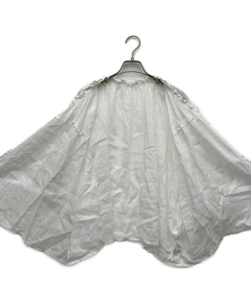 nest Robe（ネストローブ）nest Robe (ネストローブ) リネンブラウス ホワイト サイズ:Freeの古着・服飾アイテム