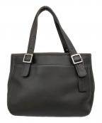 COACHコーチ）の古着「ハンドバッグ OLD COACH」｜グレー
