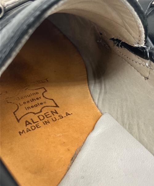Alden（オールデン）ALDEN (オールデン) ホースビットローファー ブラック サイズ:9の古着・服飾アイテム