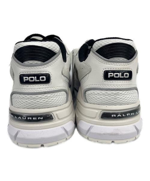 POLO RALPH LAUREN（ポロ・ラルフローレン）POLO RALPH LAUREN (ポロ・ラルフローレン) スニーカー ホワイト サイズ:28.5の古着・服飾アイテム