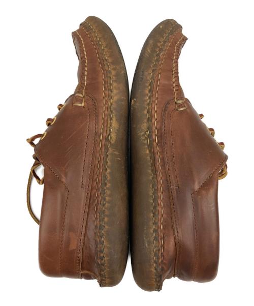 RRL（ダブルアールエル）RRL (ダブルアールエル) レザーハンドソーンモカシン ブラウン サイズ:UK8の古着・服飾アイテム