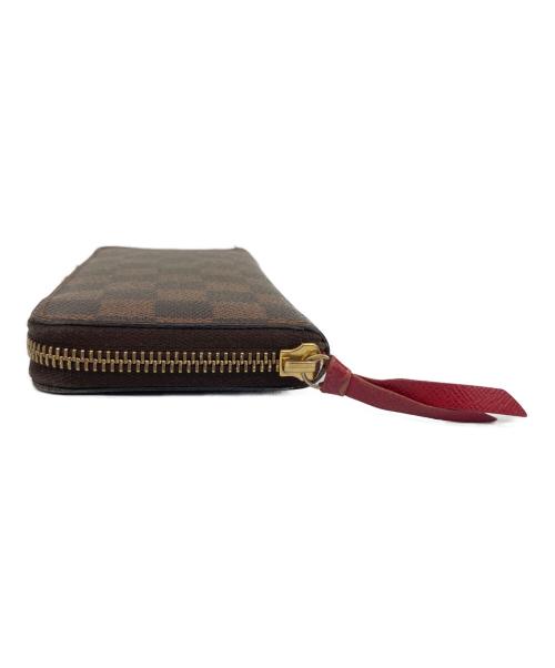 LOUIS VUITTON（ルイ ヴィトン）LOUIS VUITTON (ルイ ヴィトン) ポルトフォイユ・クレマンス ダミエ 長財布 ブラウンの古着・服飾アイテム